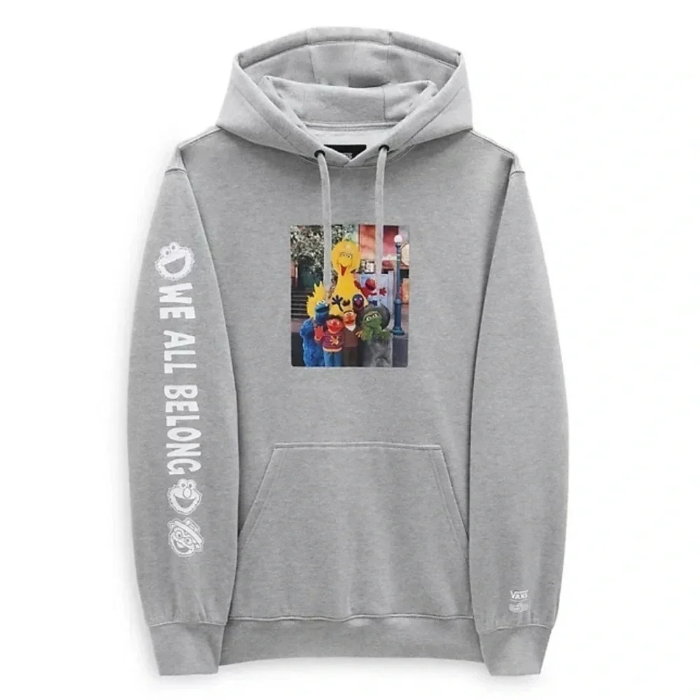 VANS x Sesame Street Graphic Pullover Hoodie Grey